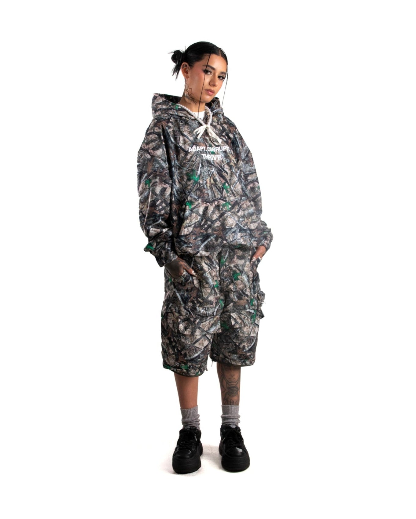 Misaligned Reality Hoodie/Buzo - Camø Kore