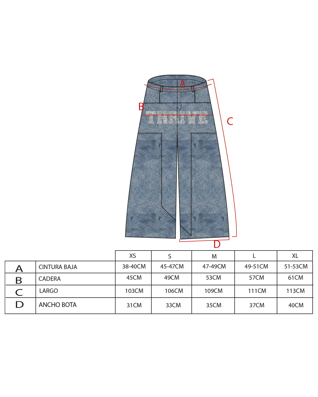 Baggy Jeans Azul - Hard Shine