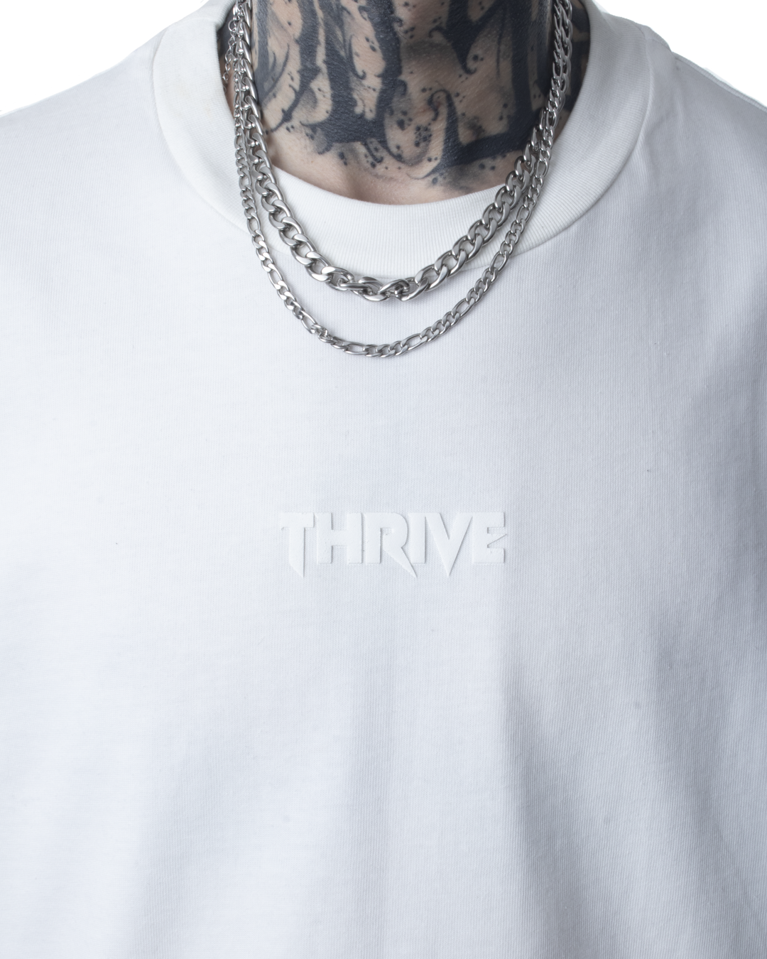 Rhinestone T-Shirt Crema - Star Dust