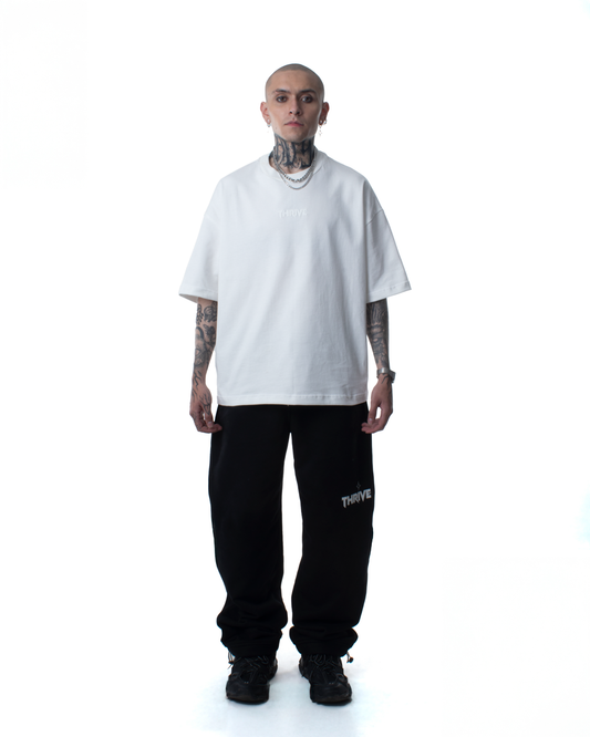 Rhinestone T-Shirt Crema - Star Dust