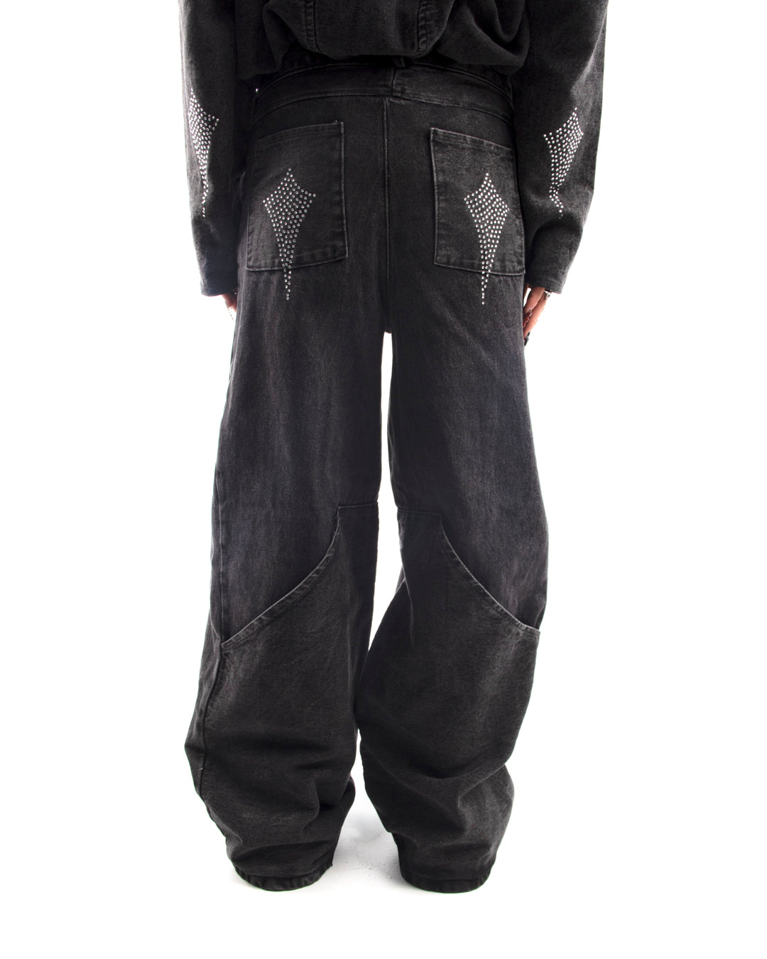Baggy Jeans Negro - Hard Shine