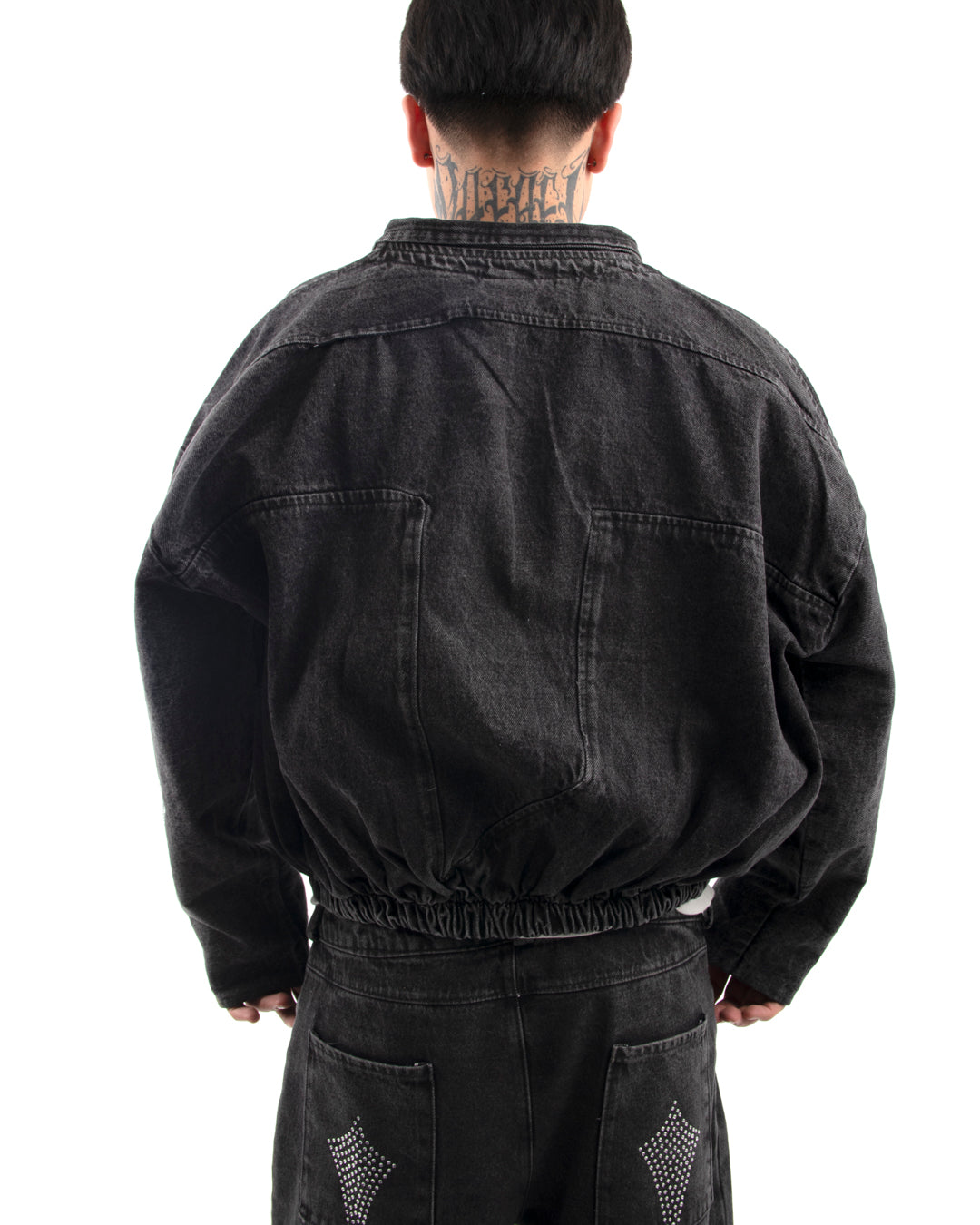 Chaqueta Denim Negra - Hard Shine