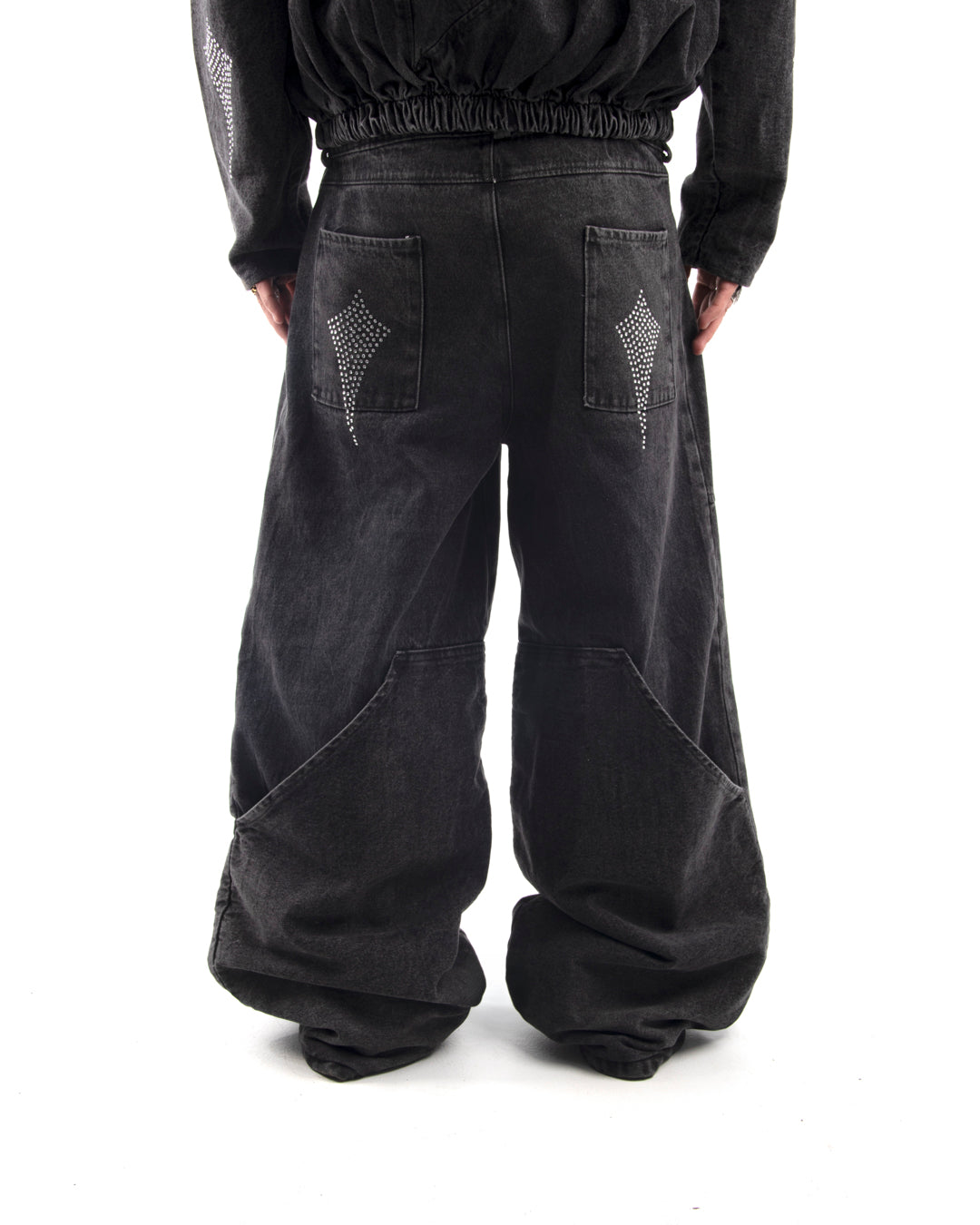Baggy Jeans Negro - Hard Shine