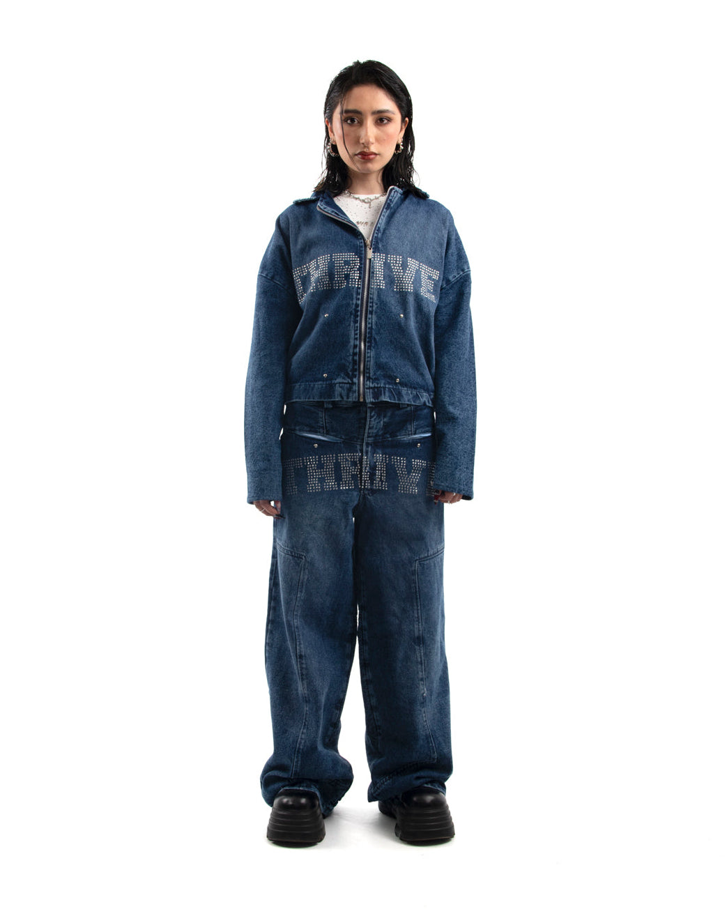 Chaqueta Denim Azul - Hard Shine