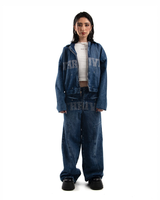 Baggy Jeans Azul - Hard Shine